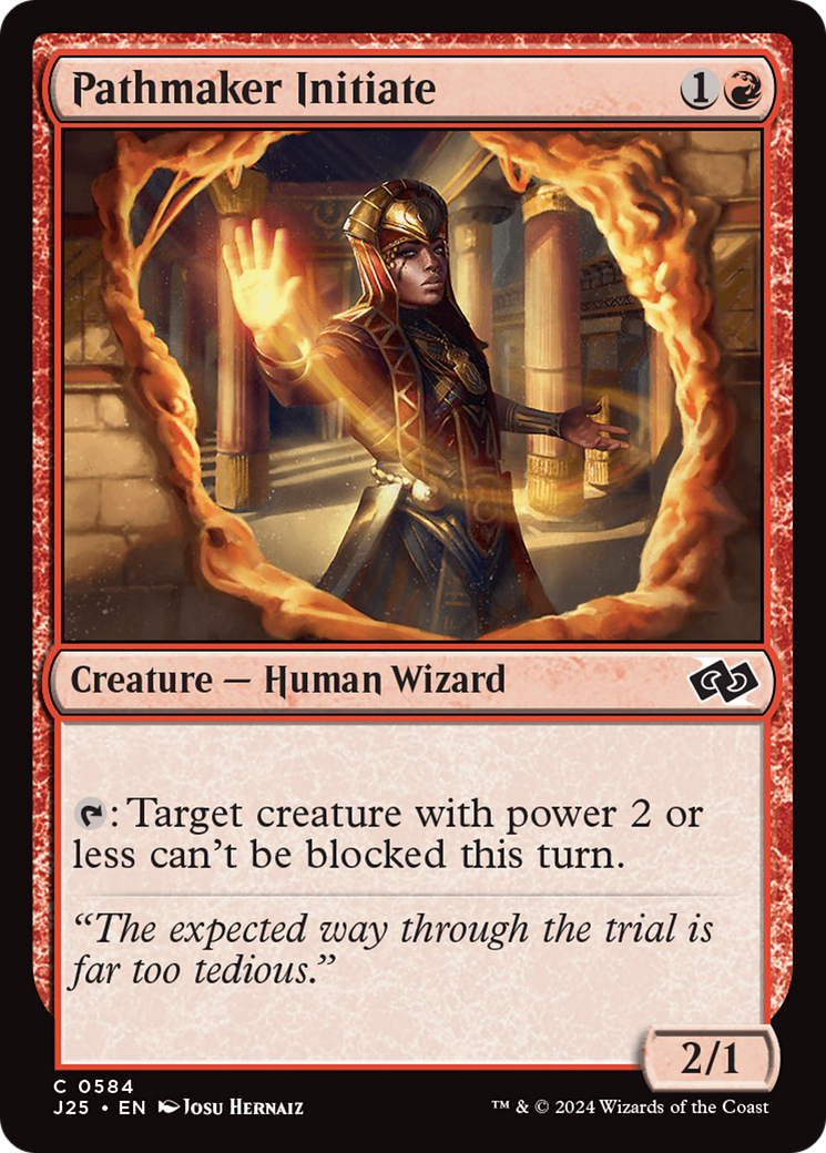 Pathmaker Initiate [Foundations Jumpstart] MTG Single Magic: The Gathering | Red Claw Gaming