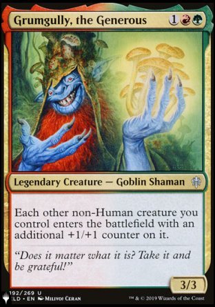 Grumgully, the Generous [The List] MTG Single Magic: The Gathering | Red Claw Gaming