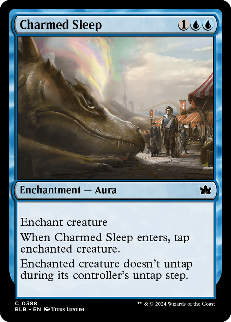 Charmed Sleep [Bloomburrow] MTG Single Magic: The Gathering | Red Claw Gaming