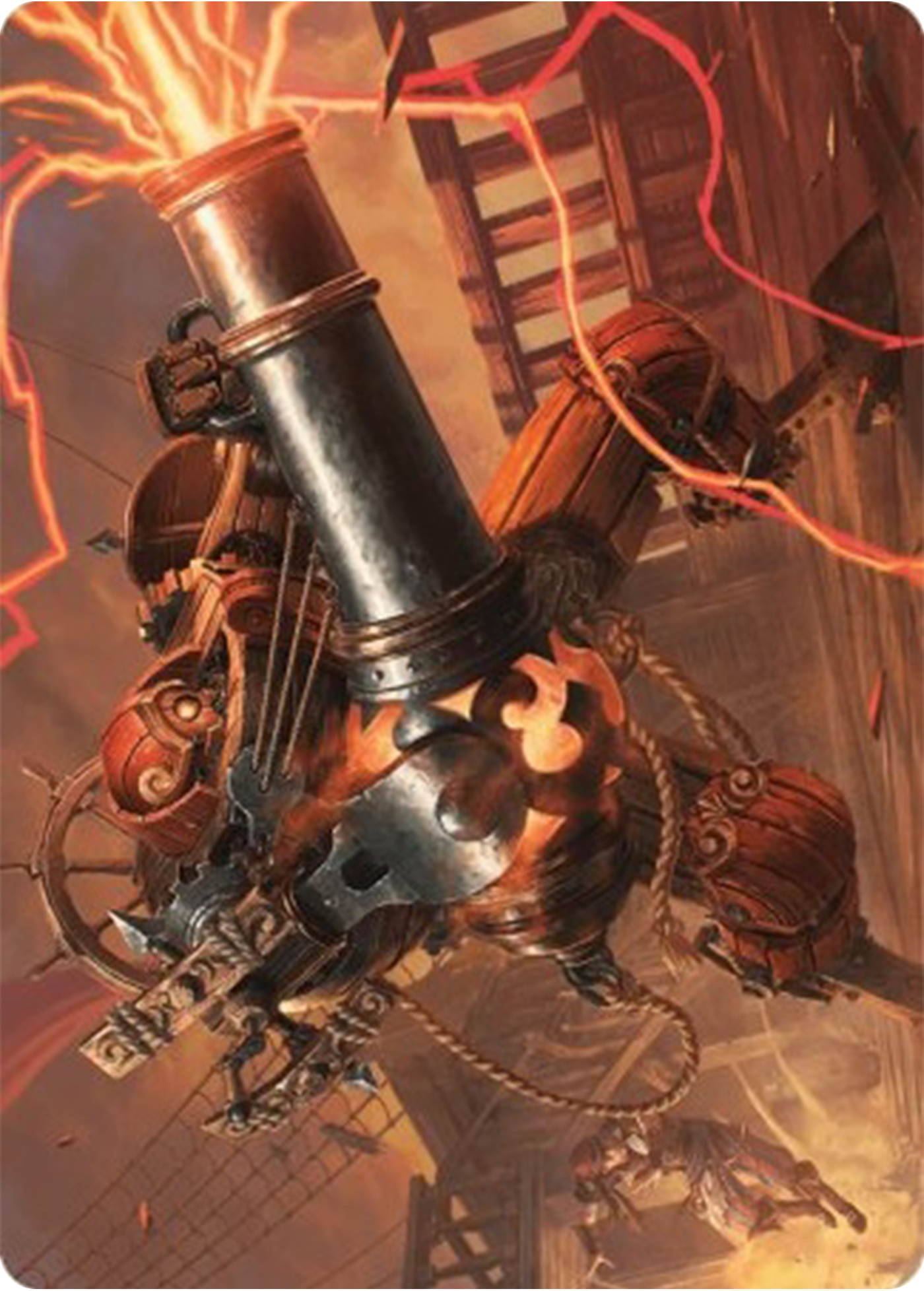 Blaster Hulk Art Card [Modern Horizons 3 Art Series] MTG Single Magic: The Gathering    | Red Claw Gaming