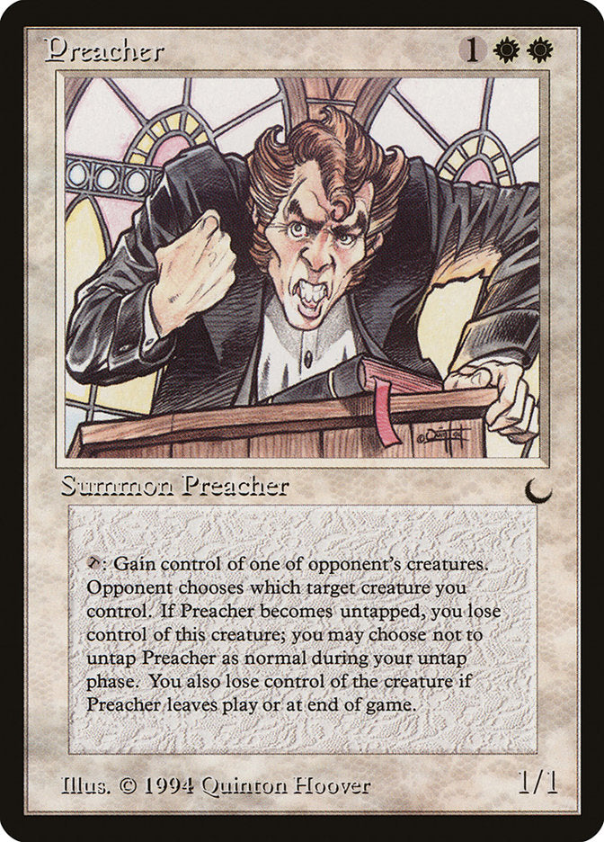 Preacher [The Dark] MTG Single Magic: The Gathering | Red Claw Gaming