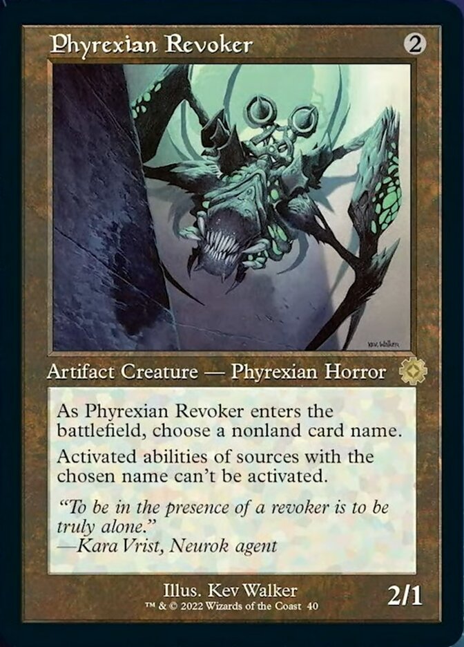 Phyrexian Revoker (Retro) [The Brothers' War Retro Artifacts] MTG Single Magic: The Gathering | Red Claw Gaming