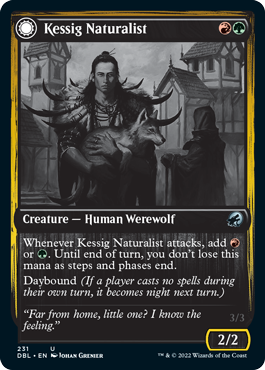 Kessig Naturalist // Lord of the Ulvenwald [Innistrad: Double Feature] MTG Single Magic: The Gathering | Red Claw Gaming
