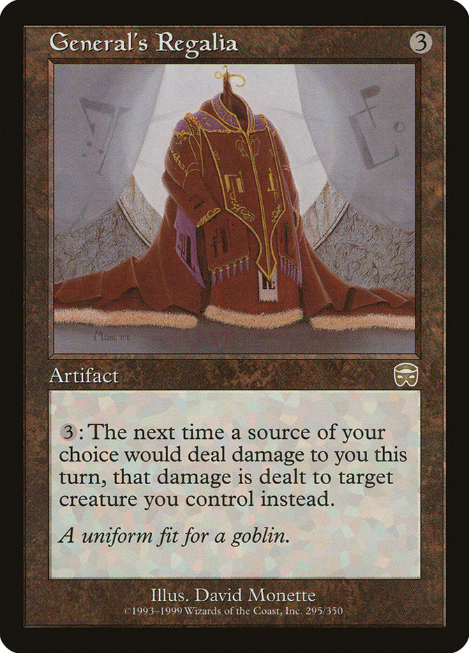 General's Regalia [Mercadian Masques] MTG Single Magic: The Gathering | Red Claw Gaming