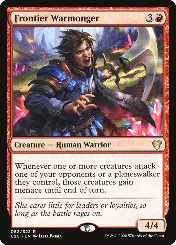 Frontier Warmonger [Commander 2020] MTG Single Magic: The Gathering | Red Claw Gaming