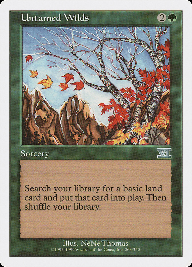 Untamed Wilds [Classic Sixth Edition] MTG Single Magic: The Gathering | Red Claw Gaming