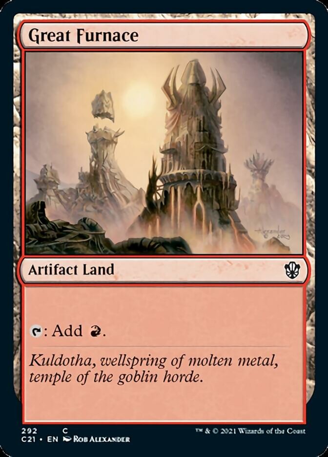 Great Furnace [Commander 2021] MTG Single Magic: The Gathering | Red Claw Gaming
