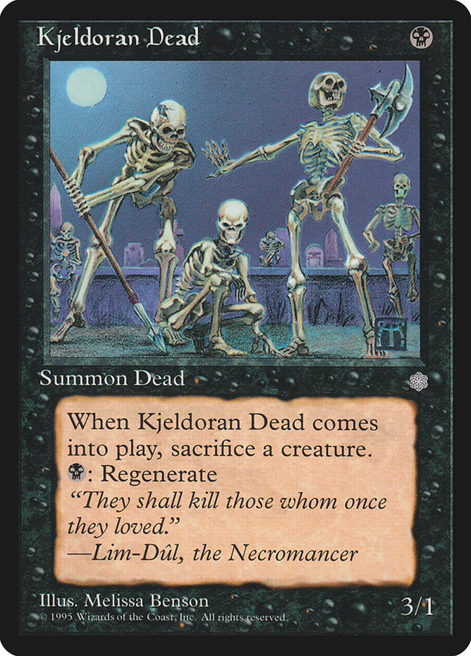 Kjeldoran Dead [Ice Age] MTG Single Magic: The Gathering | Red Claw Gaming