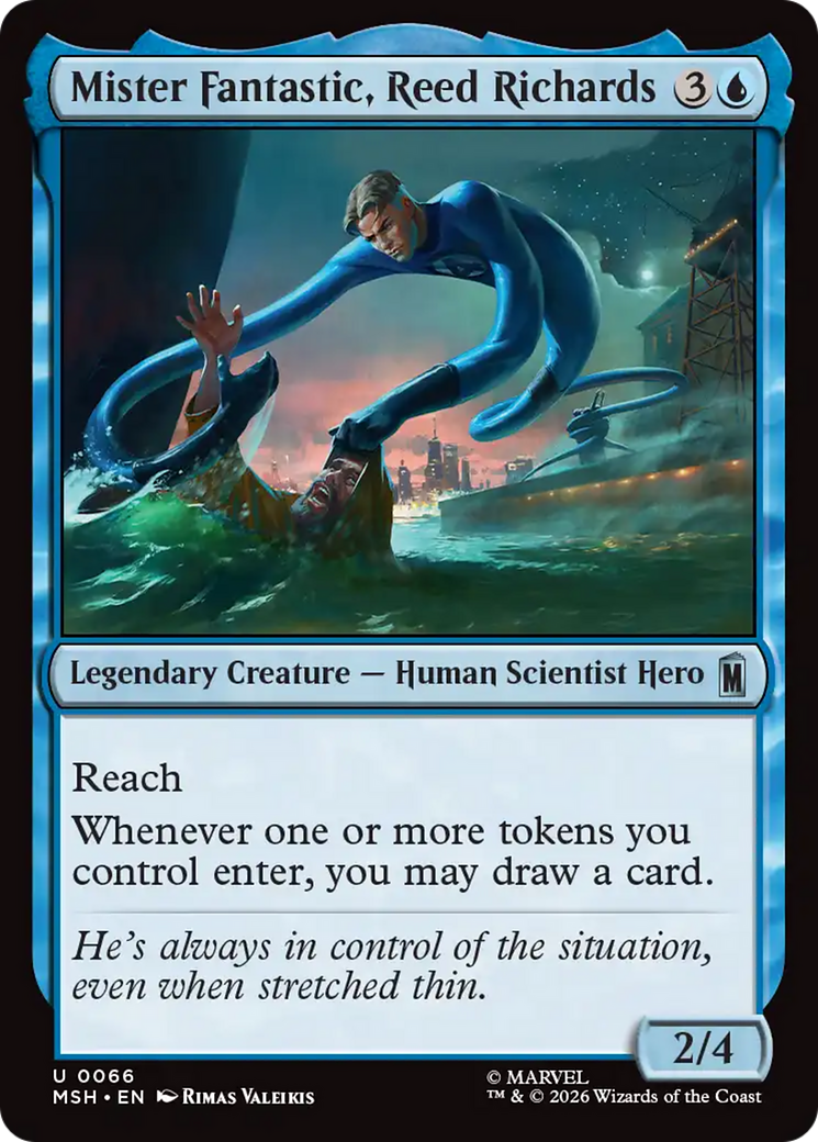 Mister Fantastic, Reed Richards [Marvel Super Heroes] MTG Single Magic: The Gathering | Red Claw Gaming