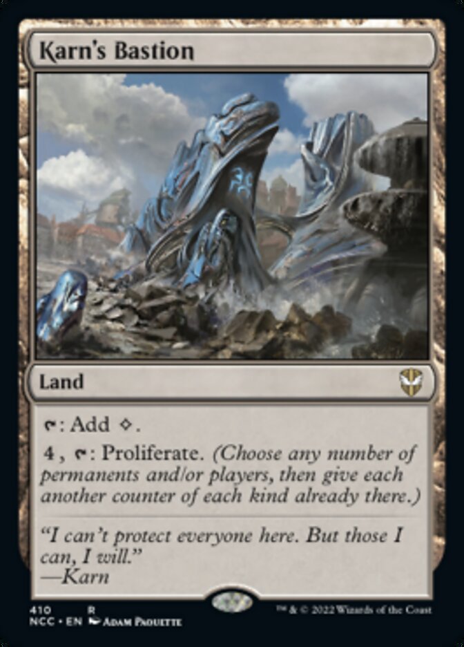 Karn's Bastion [Streets of New Capenna Commander] MTG Single Magic: The Gathering | Red Claw Gaming