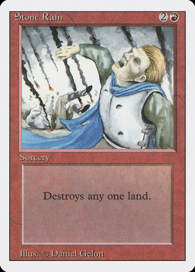 Stone Rain [Revised Edition] MTG Single Magic: The Gathering | Red Claw Gaming