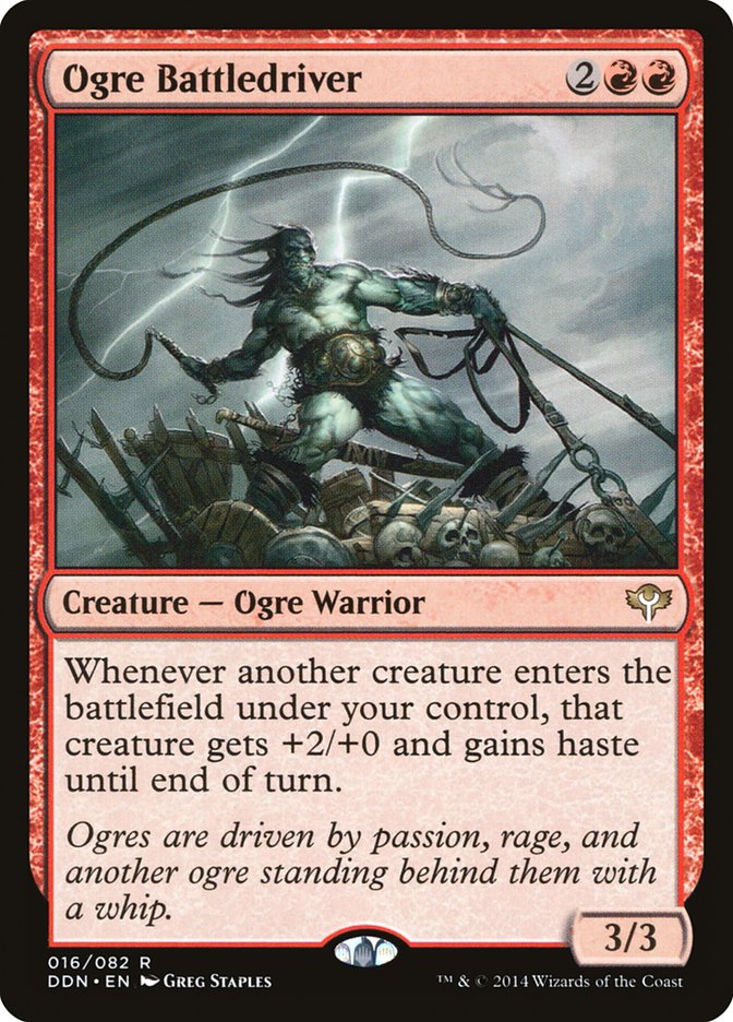 Ogre Battledriver [Duel Decks: Speed vs. Cunning] MTG Single Magic: The Gathering | Red Claw Gaming