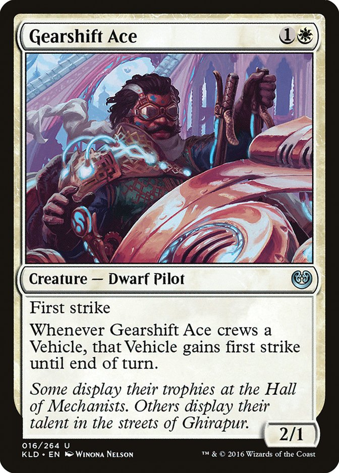 Gearshift Ace [Kaladesh] MTG Single Magic: The Gathering | Red Claw Gaming