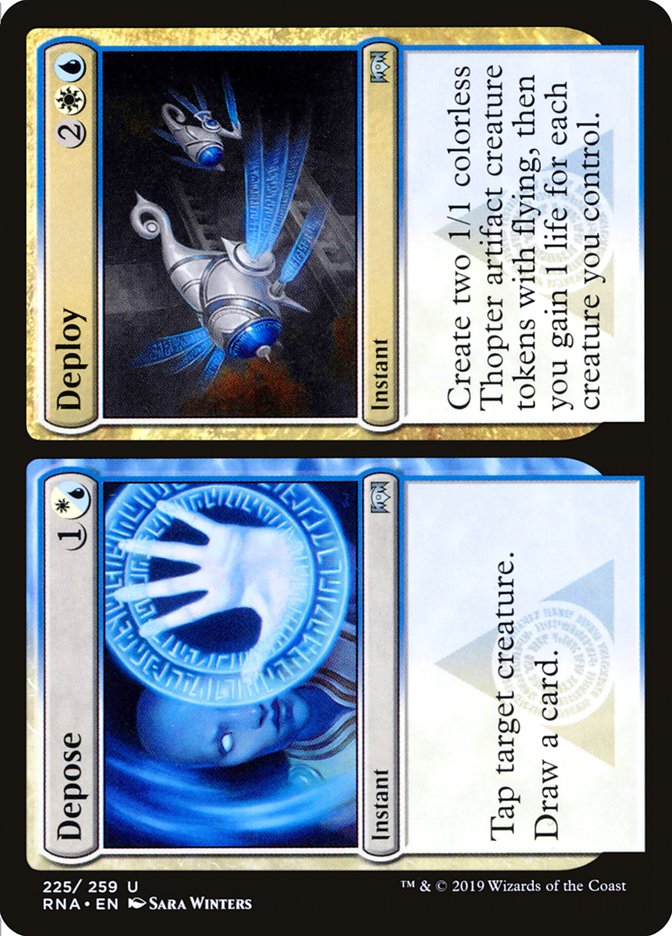 Depose // Deploy [Ravnica Allegiance] MTG Single Magic: The Gathering | Red Claw Gaming