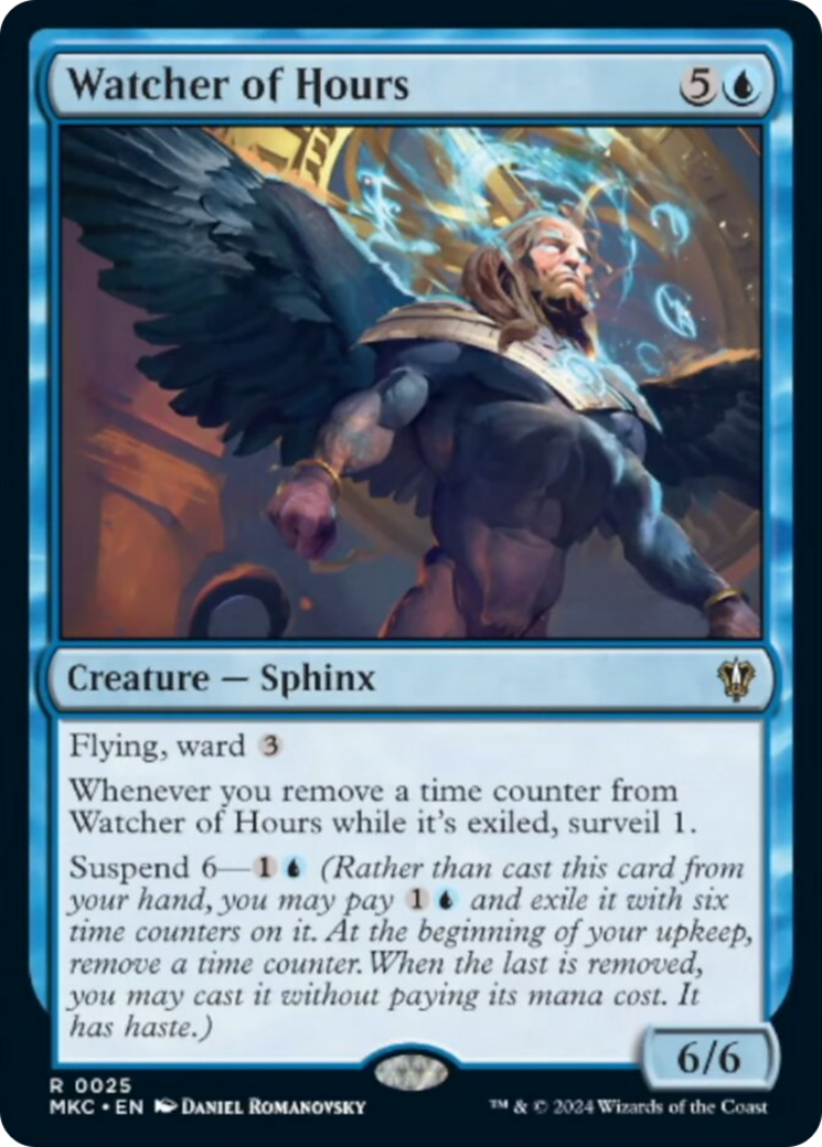 Watcher of Hours [Murders at Karlov Manor Commander] MTG Single Magic: The Gathering | Red Claw Gaming