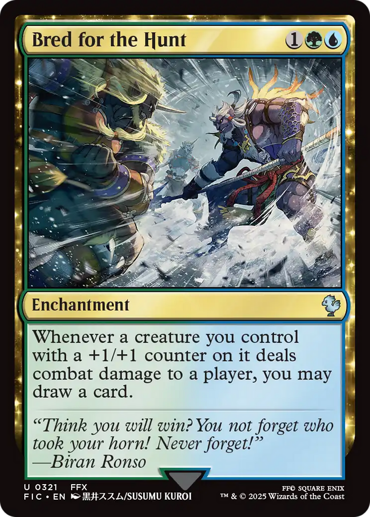 Bred for the Hunt [FINAL FANTASY Commander] MTG Single Magic: The Gathering | Red Claw Gaming