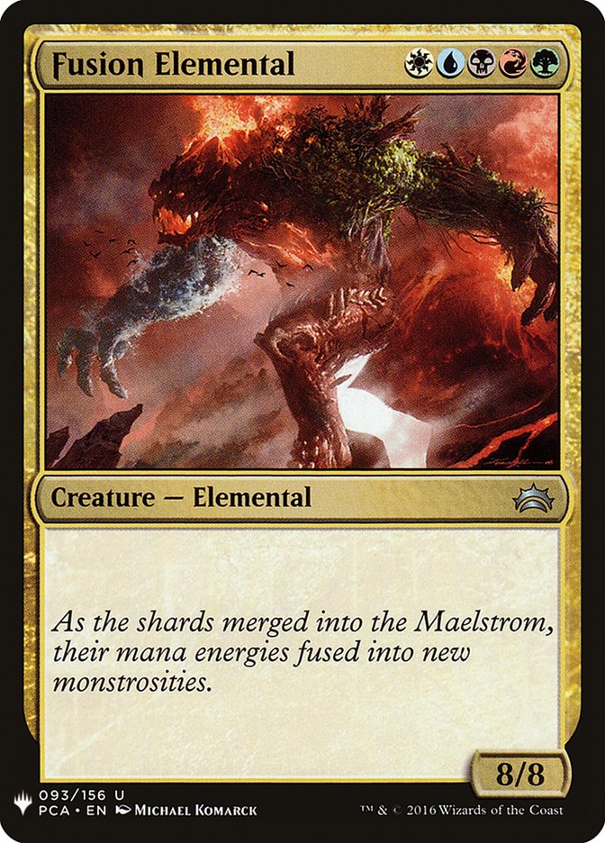 Fusion Elemental [Mystery Booster] MTG Single Magic: The Gathering | Red Claw Gaming