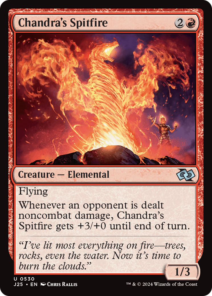Chandra's Spitfire [Foundations Jumpstart] MTG Single Magic: The Gathering | Red Claw Gaming