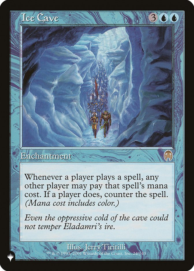 Ice Cave [The List] MTG Single Magic: The Gathering | Red Claw Gaming