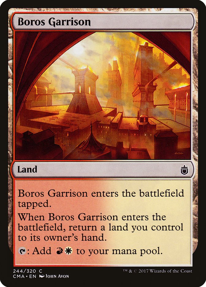 Boros Garrison [Commander Anthology] MTG Single Magic: The Gathering | Red Claw Gaming