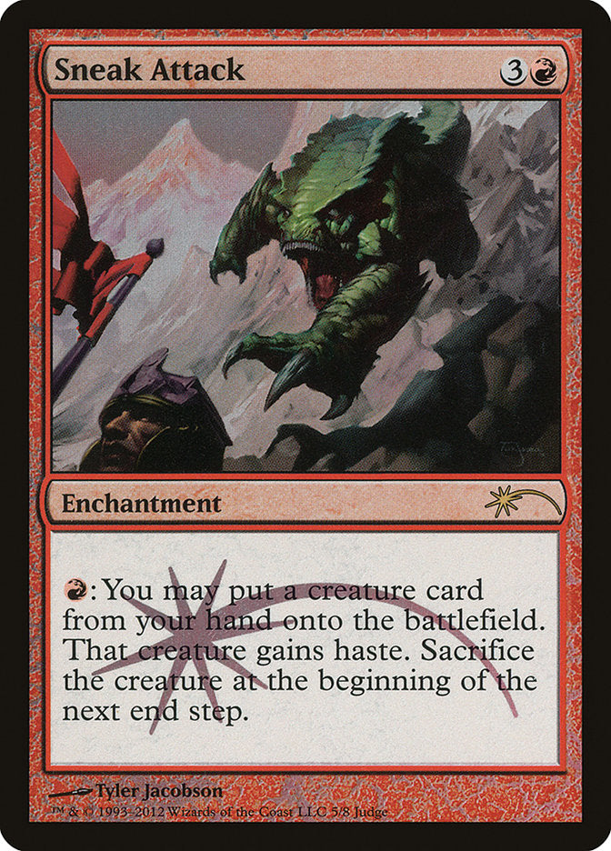 Sneak Attack [Judge Gift Cards 2012] MTG Single Magic: The Gathering | Red Claw Gaming