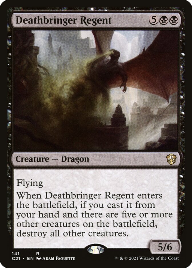Deathbringer Regent [Commander 2021] MTG Single Magic: The Gathering | Red Claw Gaming