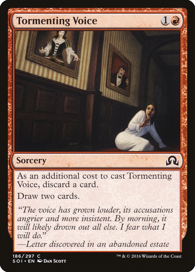 Tormenting Voice [Shadows over Innistrad] MTG Single Magic: The Gathering | Red Claw Gaming