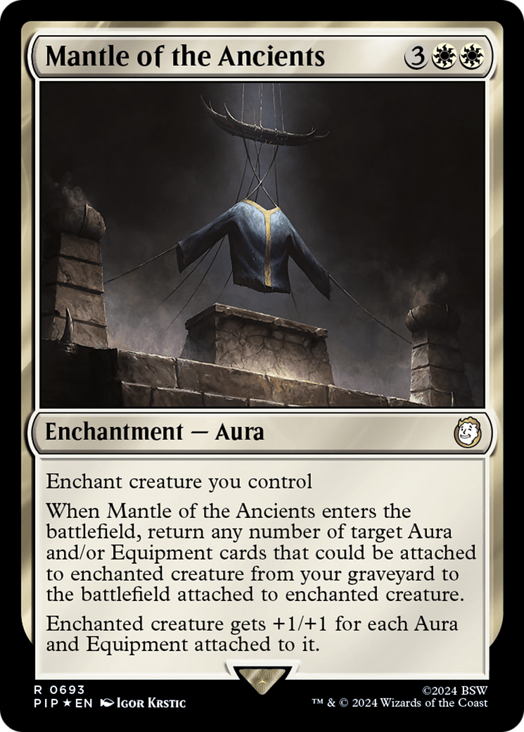 Mantle of the Ancients (Surge Foil) [Fallout] MTG Single Magic: The Gathering | Red Claw Gaming