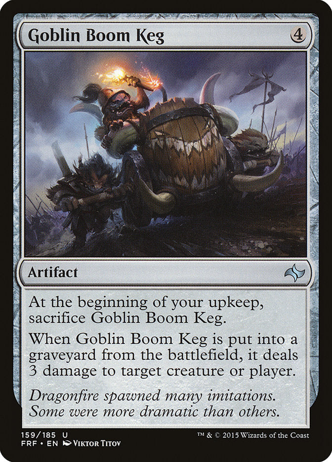 Goblin Boom Keg [Fate Reforged] MTG Single Magic: The Gathering | Red Claw Gaming