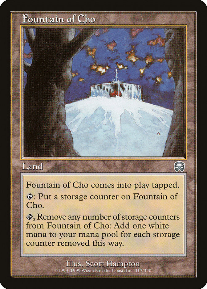 Fountain of Cho [Mercadian Masques] MTG Single Magic: The Gathering | Red Claw Gaming