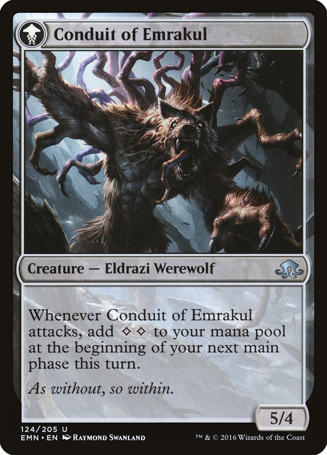 Conduit of Storms // Conduit of Emrakul [Eldritch Moon] MTG Single Magic: The Gathering | Red Claw Gaming