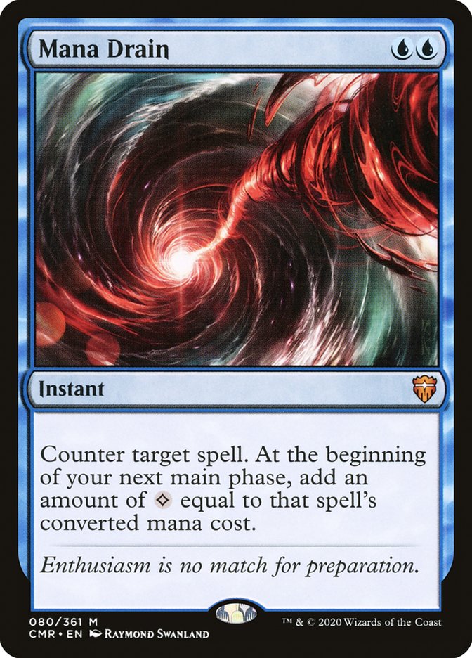 Mana Drain [Commander Legends] MTG Single Magic: The Gathering | Red Claw Gaming