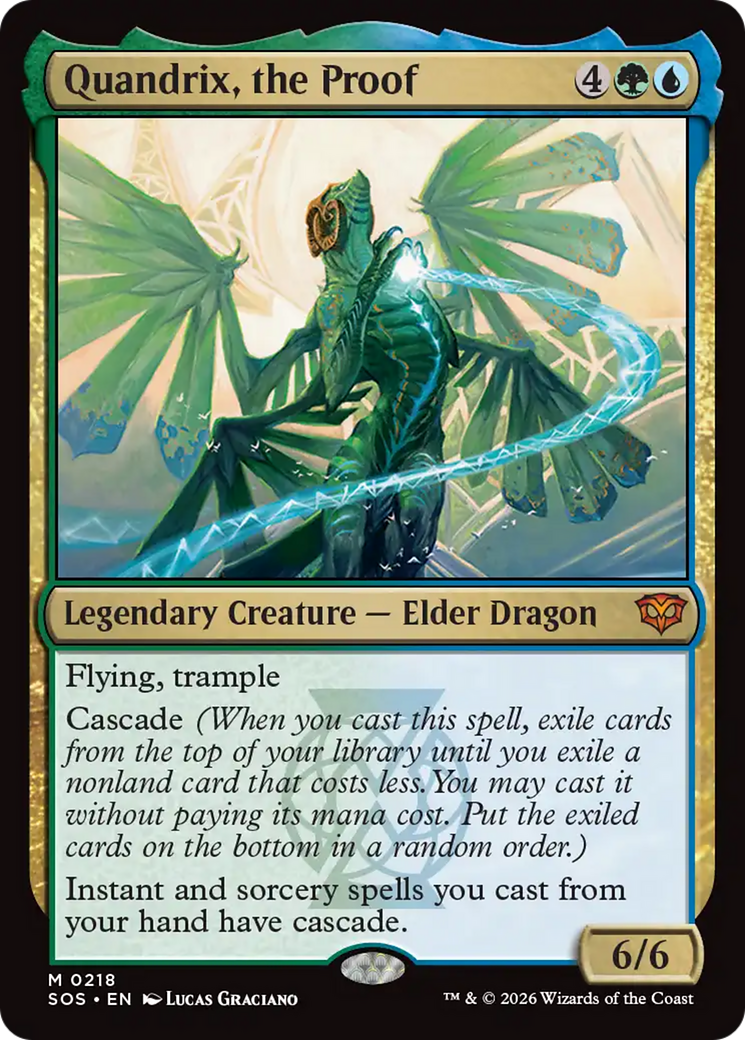 Quandrix, the Proof [Secrets of Strixhaven] MTG Single Magic: The Gathering | Red Claw Gaming