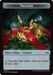 First Mate Ragavan // Treasure Double-Sided Token [Tarkir: Dragonstorm Commander Tokens] MTG Single Magic: The Gathering | Red Claw Gaming