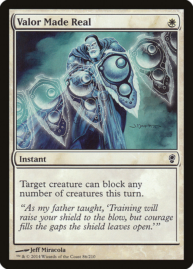 Valor Made Real [Conspiracy] MTG Single Magic: The Gathering | Red Claw Gaming