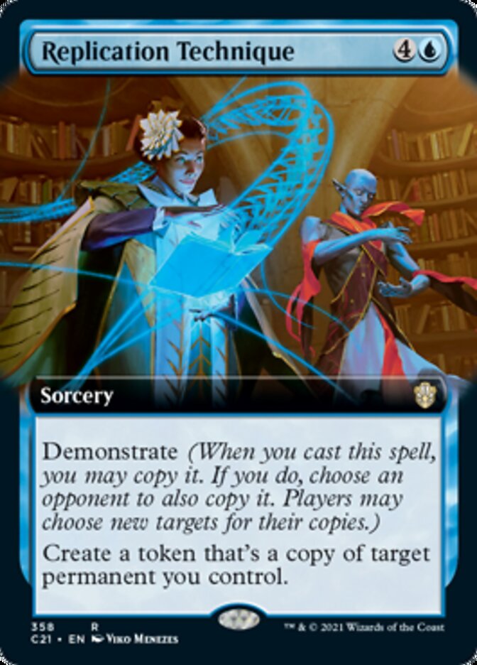 Replication Technique (Extended Art) [Commander 2021] MTG Single Magic: The Gathering | Red Claw Gaming