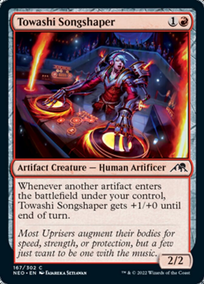 Towashi Songshaper [Kamigawa: Neon Dynasty] MTG Single Magic: The Gathering    | Red Claw Gaming