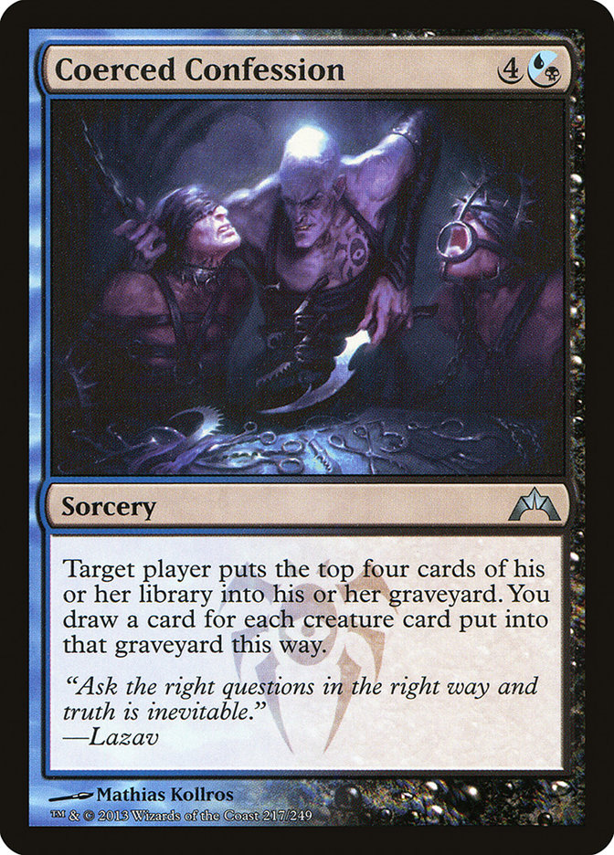 Coerced Confession [Gatecrash] MTG Single Magic: The Gathering | Red Claw Gaming