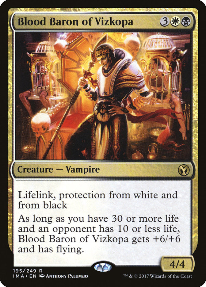 Blood Baron of Vizkopa [Iconic Masters] MTG Single Magic: The Gathering | Red Claw Gaming
