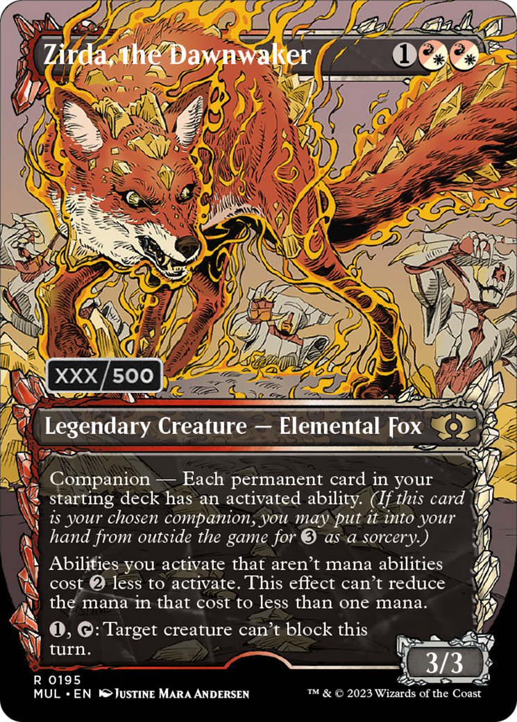 Zirda, the Dawnwaker (Serialized) [Multiverse Legends] MTG Single Magic: The Gathering | Red Claw Gaming