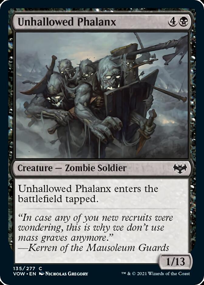 Unhallowed Phalanx [Innistrad: Crimson Vow] MTG Single Magic: The Gathering | Red Claw Gaming