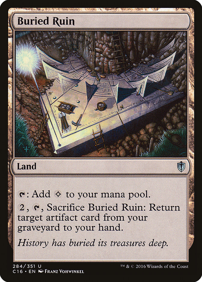 Buried Ruin [Commander 2016] MTG Single Magic: The Gathering | Red Claw Gaming