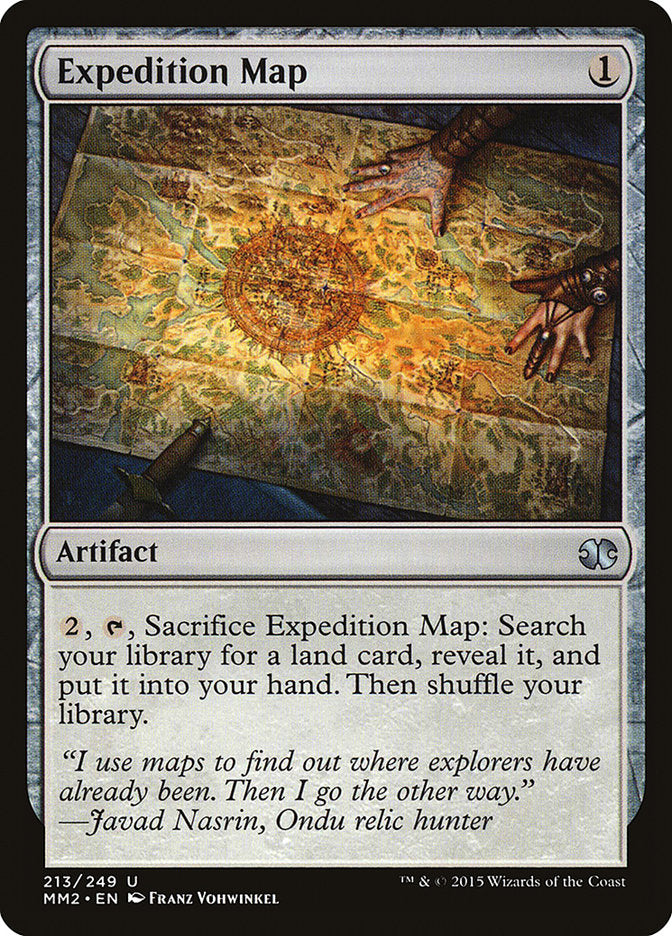 Expedition Map [Modern Masters 2015] MTG Single Magic: The Gathering | Red Claw Gaming