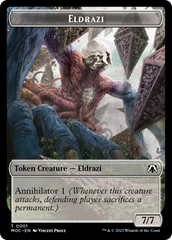 Eldrazi // Angel (4) Double-Sided Token [March of the Machine Commander Tokens] MTG Single Magic: The Gathering | Red Claw Gaming