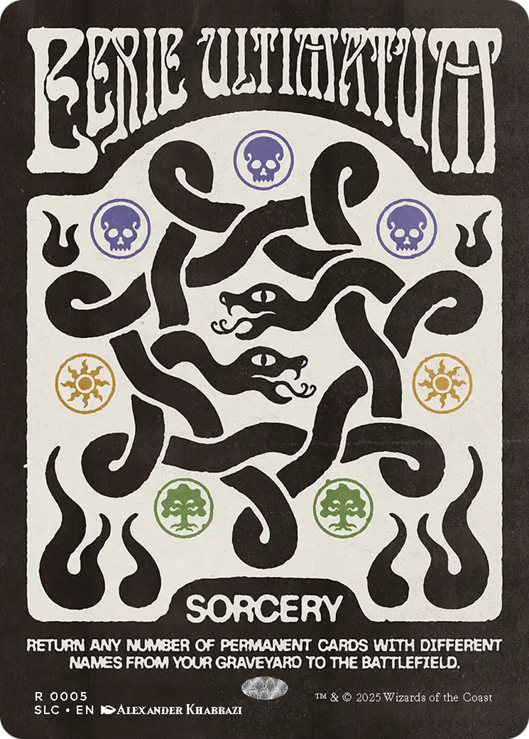 Eerie Ultimatum [Secret Lair Countdown Kit] MTG Single Magic: The Gathering | Red Claw Gaming