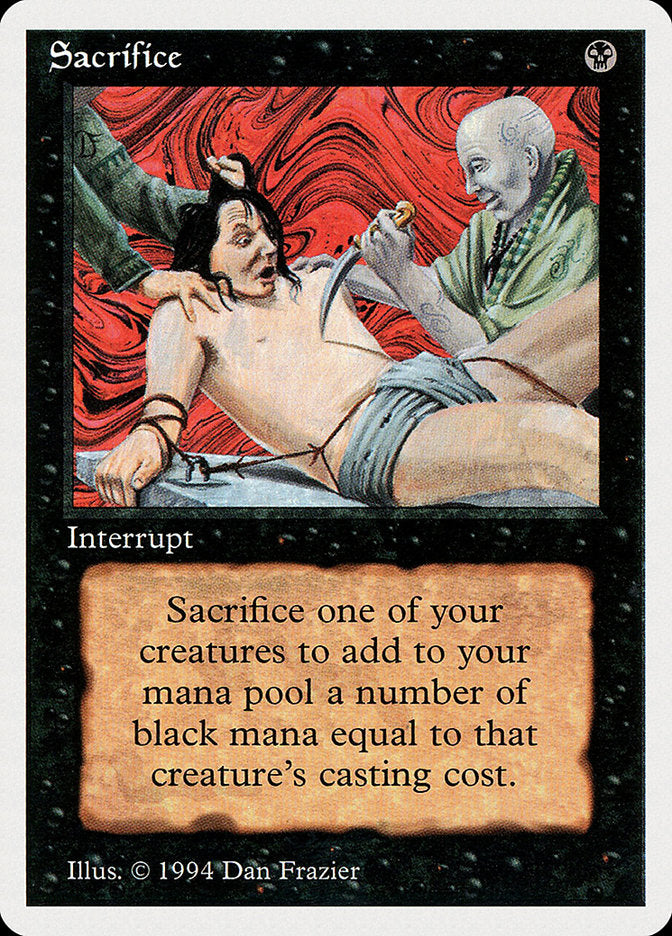Sacrifice [Summer Magic / Edgar] MTG Single Magic: The Gathering | Red Claw Gaming