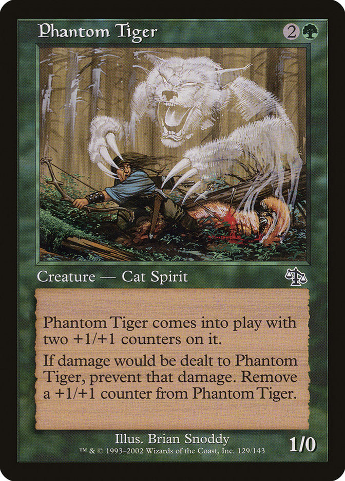 Phantom Tiger [Judgment] MTG Single Magic: The Gathering | Red Claw Gaming
