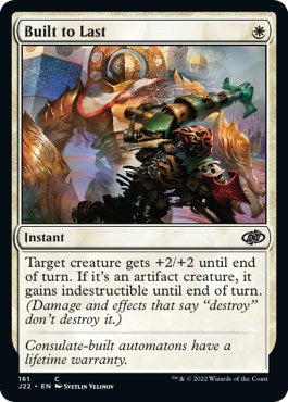 Built to Last [Jumpstart 2022] MTG Single Magic: The Gathering | Red Claw Gaming