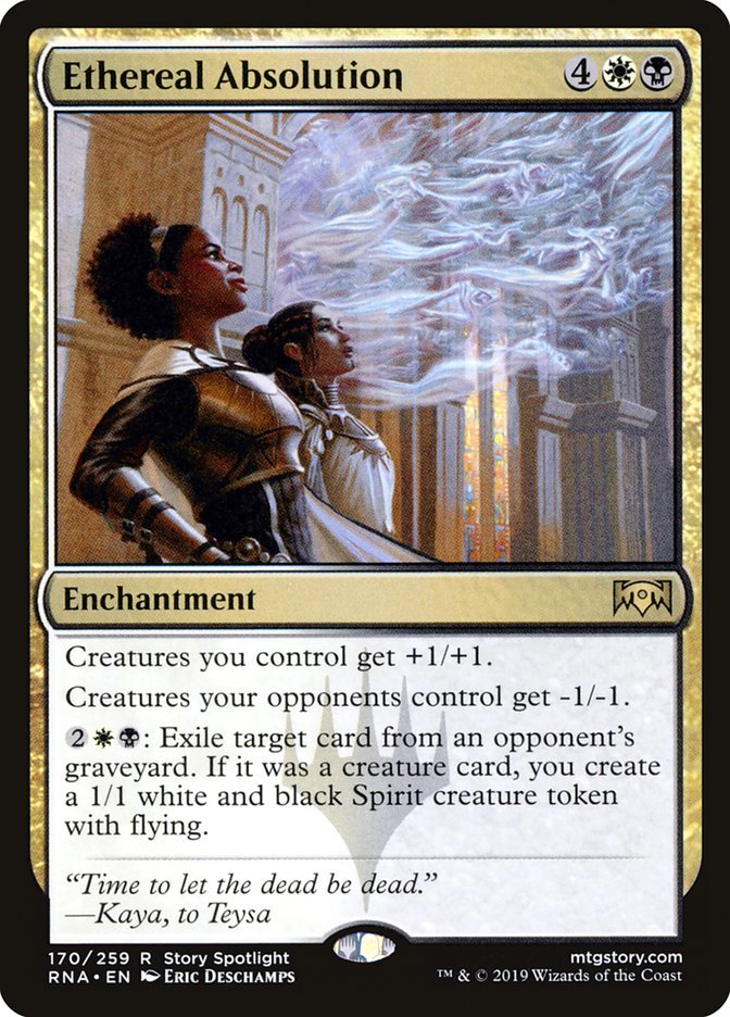 Ethereal Absolution [Ravnica Allegiance] MTG Single Magic: The Gathering | Red Claw Gaming