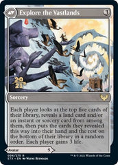 Wandering Archaic // Explore the Vastlands [Strixhaven: School of Mages Prerelease Promos] MTG Single Magic: The Gathering | Red Claw Gaming